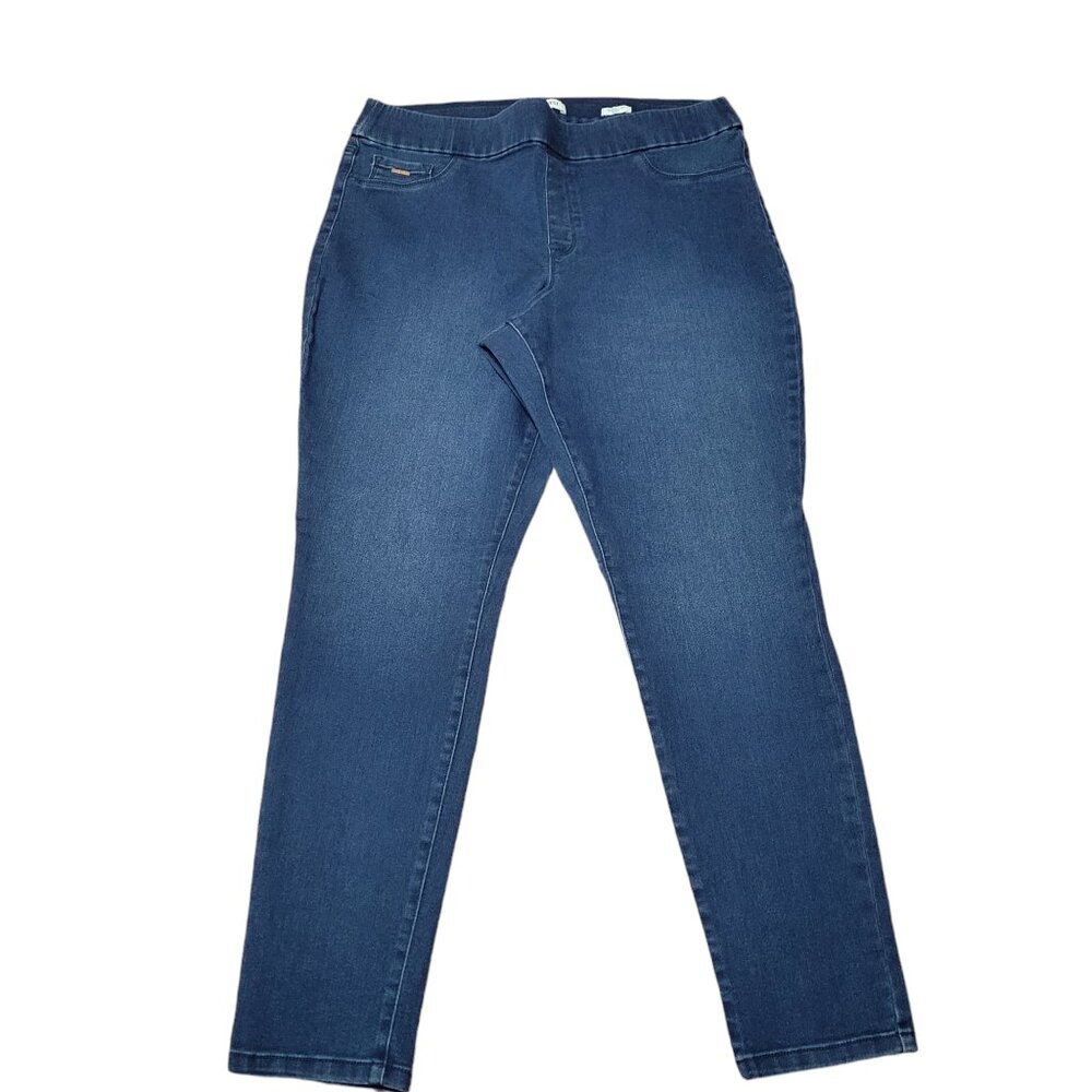 Nine West Mid Rise Pull-On Jegging Size 16